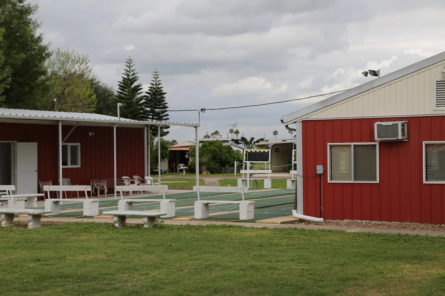 Shuffleboard courts at Countryside MHP